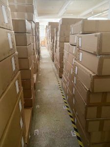 warehouse for finished goods